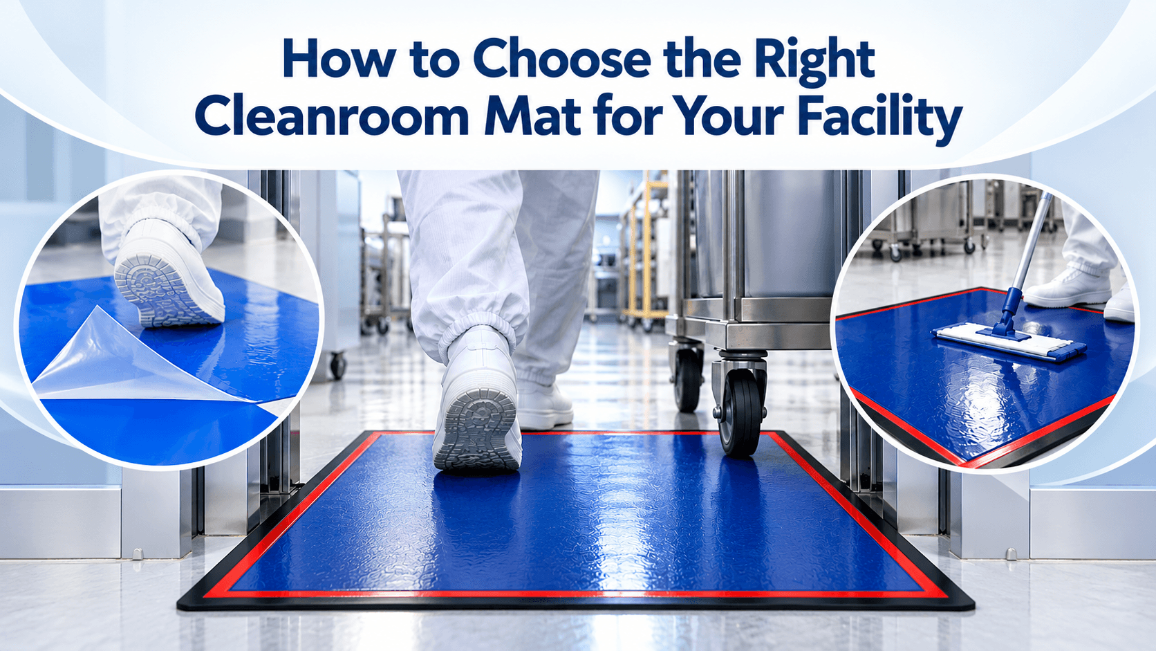 How to Choose a Cleanroom Mat | Sticky Mat Alternative Guide